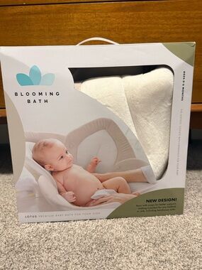 Blooming Bath Lotus Baby Bath Pad For Sink